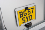 Clip-On Numberplate Holder